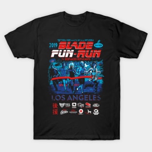 Blade Fun-Run for Displaced Replicants T-Shirt